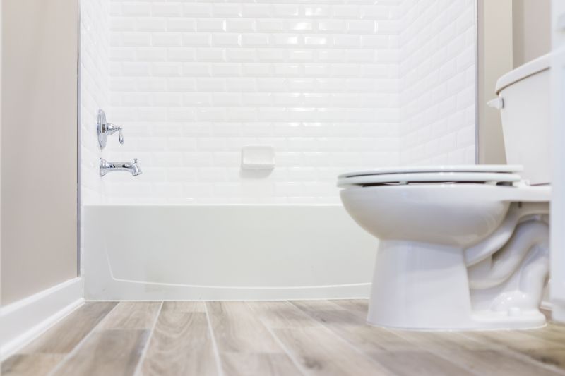 Bathroom with Large Format Tiles